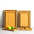 Solid Bamboo Organic Tea Serving Tray